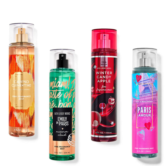 4 Sets of Bath_and_Body_Works Splash