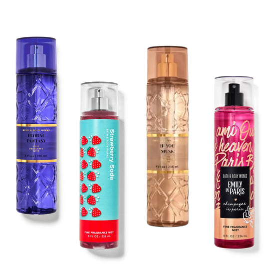 Set of 4 Bath_and_Body_Works Splash