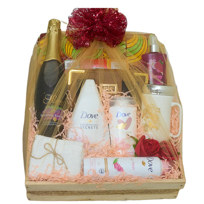 Wine_Handbag_Dove_Bath_Gel_and_Soap_Mug_GTP_Cloth_and_Body_Splash_Gift_Set